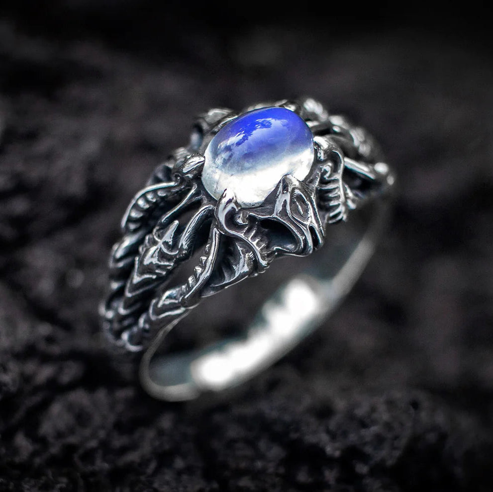 Elven Moonstone Ring - Empire of the Gods