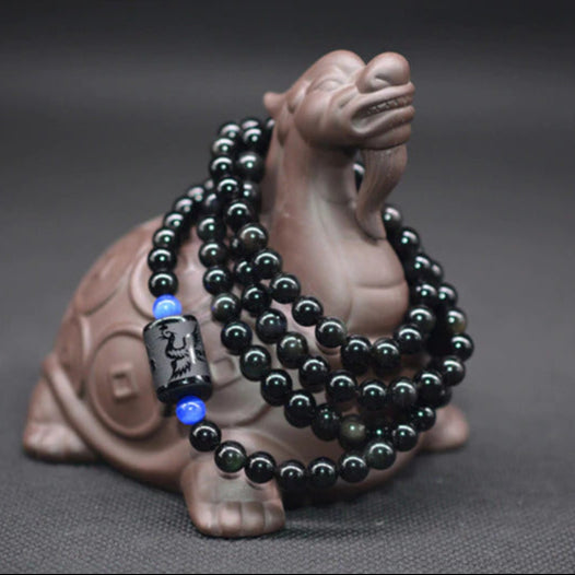Rainbow Obsidian Multiwrap Bracelets - Empire of the Gods