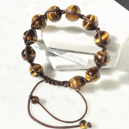 Obsidian Beads Bracelet