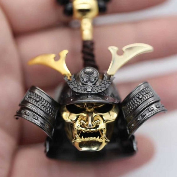 925 Sterling Silver Samurai Necklace - Empire of the Gods