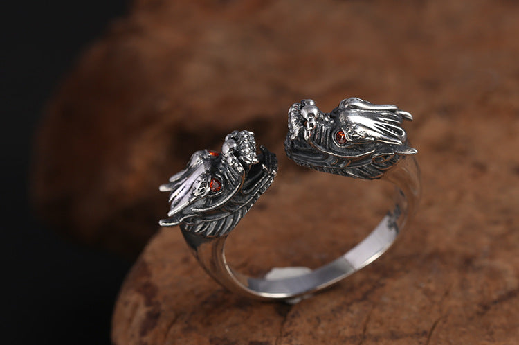 Twin Dragons Ring - Empire of the Gods