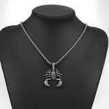 Titanium Scorpion Pendant Necklace - Empire of the Gods