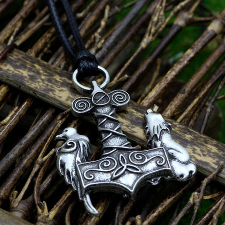 Odin's Raven Necklace