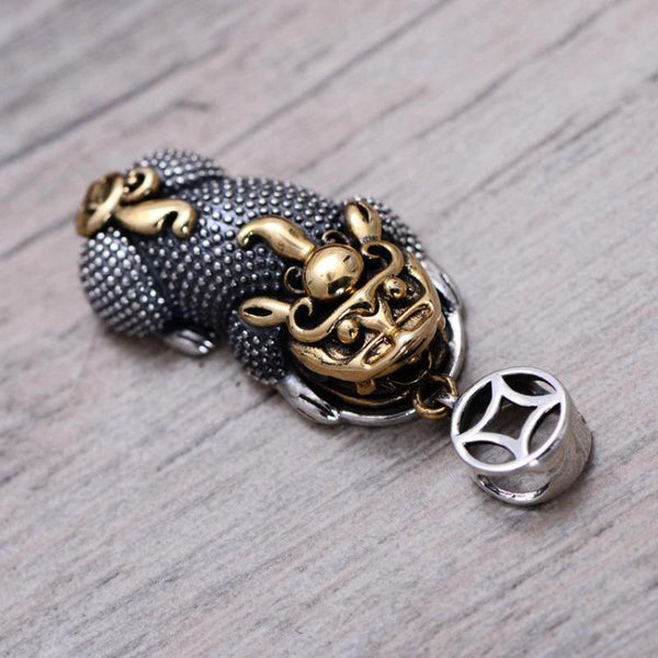925 Sterling Silver Pixiu Pendant - Empire of the Gods