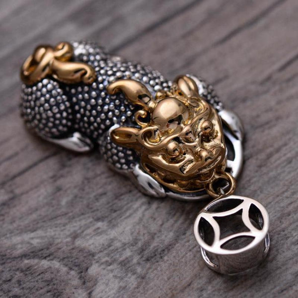 925 Sterling Silver Pixiu Pendant - Empire of the Gods
