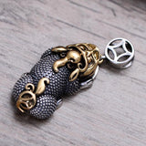 925 Sterling Silver Pixiu Pendant - Empire of the Gods