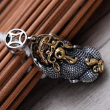 925 Sterling Silver Pixiu Pendant - Empire of the Gods