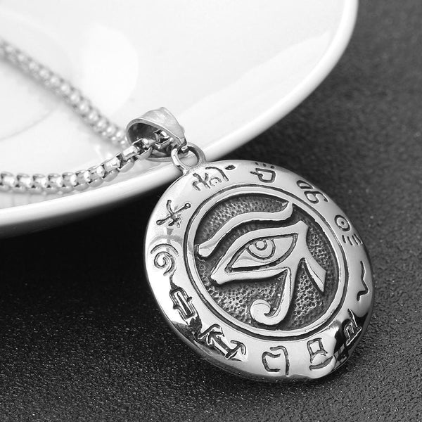 Ancient Egypt Eye of Horus Pendant Necklace - Empire of the Gods