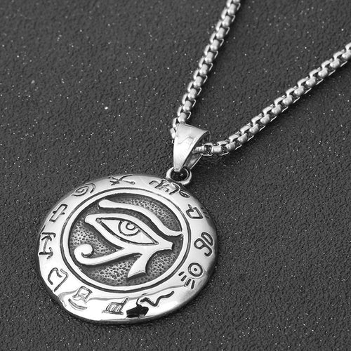 Ancient Egypt Eye of Horus Pendant Necklace - Empire of the Gods