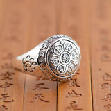 925 Sterling Silver Six True Words Ring - Empire of the Gods