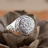 925 Sterling Silver Six True Words Ring - Empire of the Gods