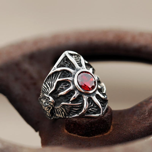 Eagle's Nest Ruby Ring - Empire of the Gods