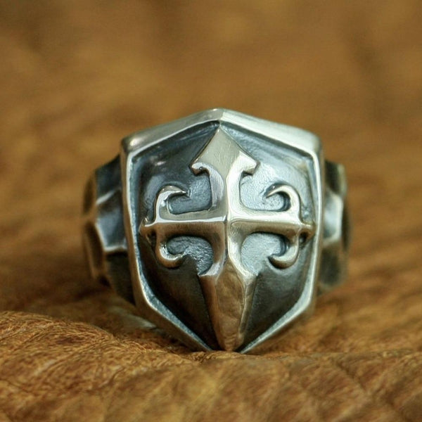 Shield Cross Ring - Empire of the Gods