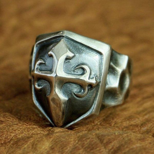 Shield Cross Ring - Empire of the Gods