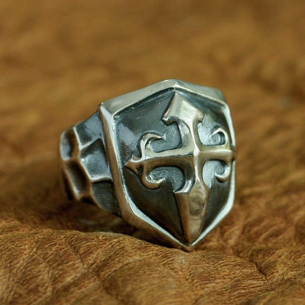 Shield Cross Ring - Empire of the Gods