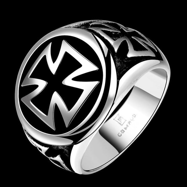 Templar Knight Cross Ring - Empire of the Gods