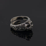 925 Sterling Silver Ancient Skull Ring - Empire of the Gods