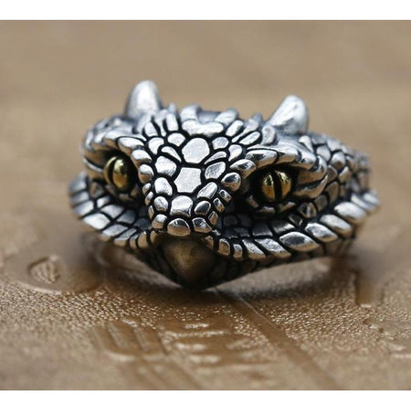 Skull with & Scorpion Ring
