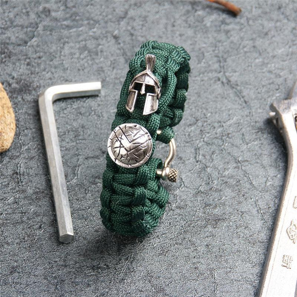 Spartan Paracord Bracelet - Empire of the Gods