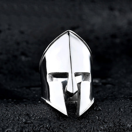 Evil Spartan Mask Ring