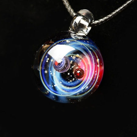 Glowing Stardust Crystals Pendant Necklaces
