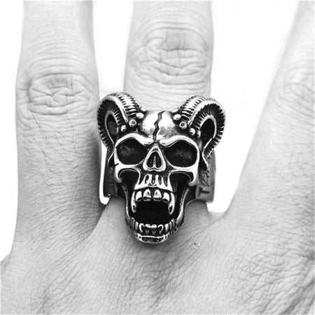 925 Sterling Silver Crowns Onyx Ring