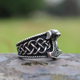 Bear Mjolnir Ring - Empire of the Gods