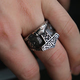 Owl Mjolnir Ring - Empire of the Gods